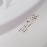 Danish vintage pendant lamp Barcelona by Bent Karlby, Lyfa, 1960s