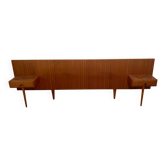 Wooden headboard