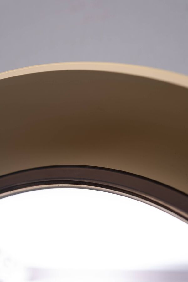 Miroir ovale pivotant Space Ace Allibert, années 1970