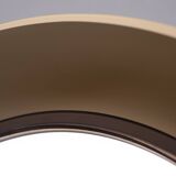 Miroir ovale pivotant Space Ace Allibert, années 1970