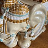 Ceramic elephant plant holder