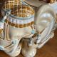 Ceramic elephant plant holder