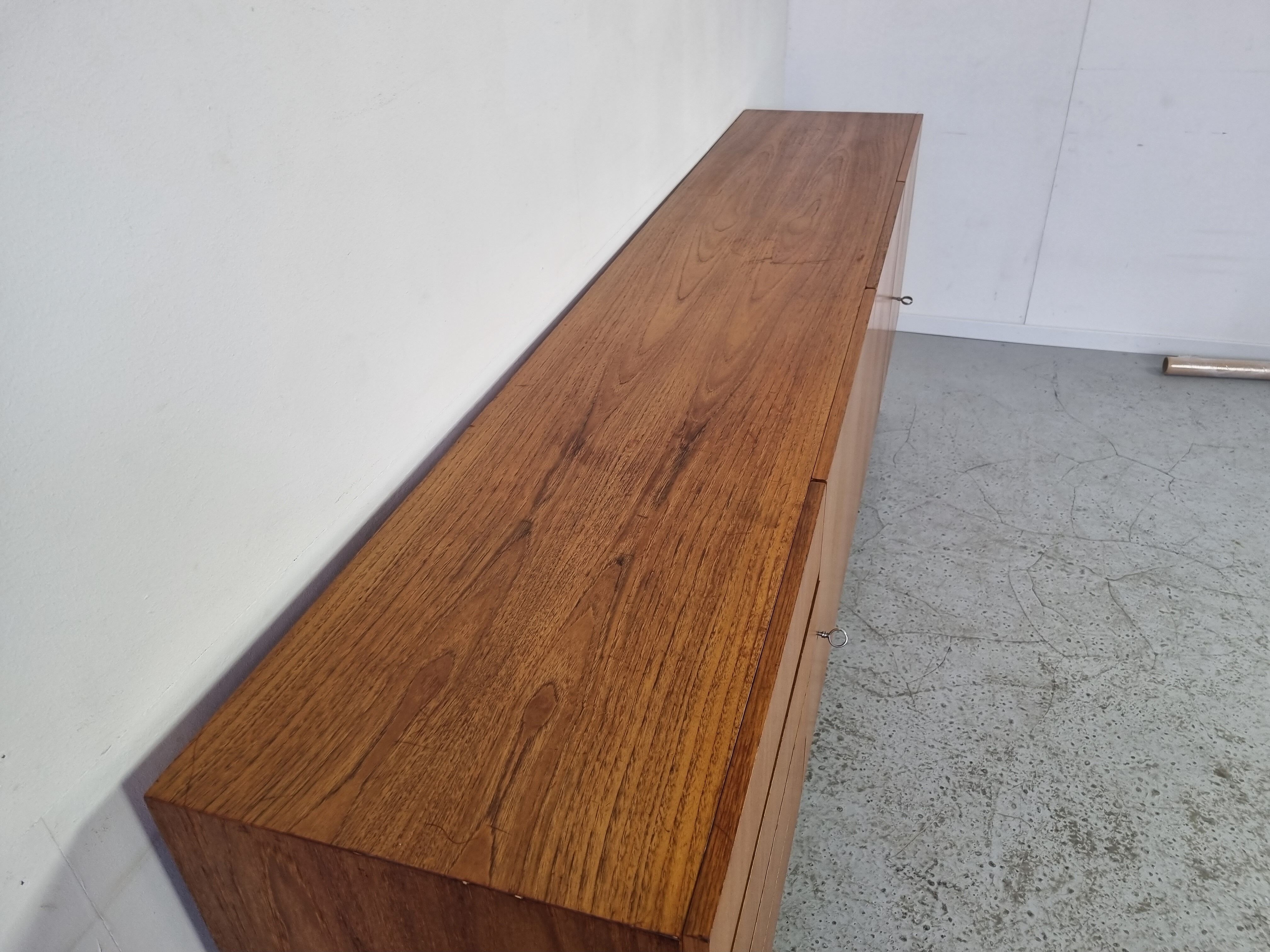 Scandinavian teak sideboard, 60s