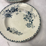 Set of 4 old hollow plates