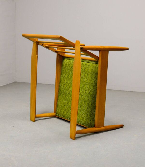 Paire de chaises longues en bois de hêtre d'après Grete Jalk pour France and Son