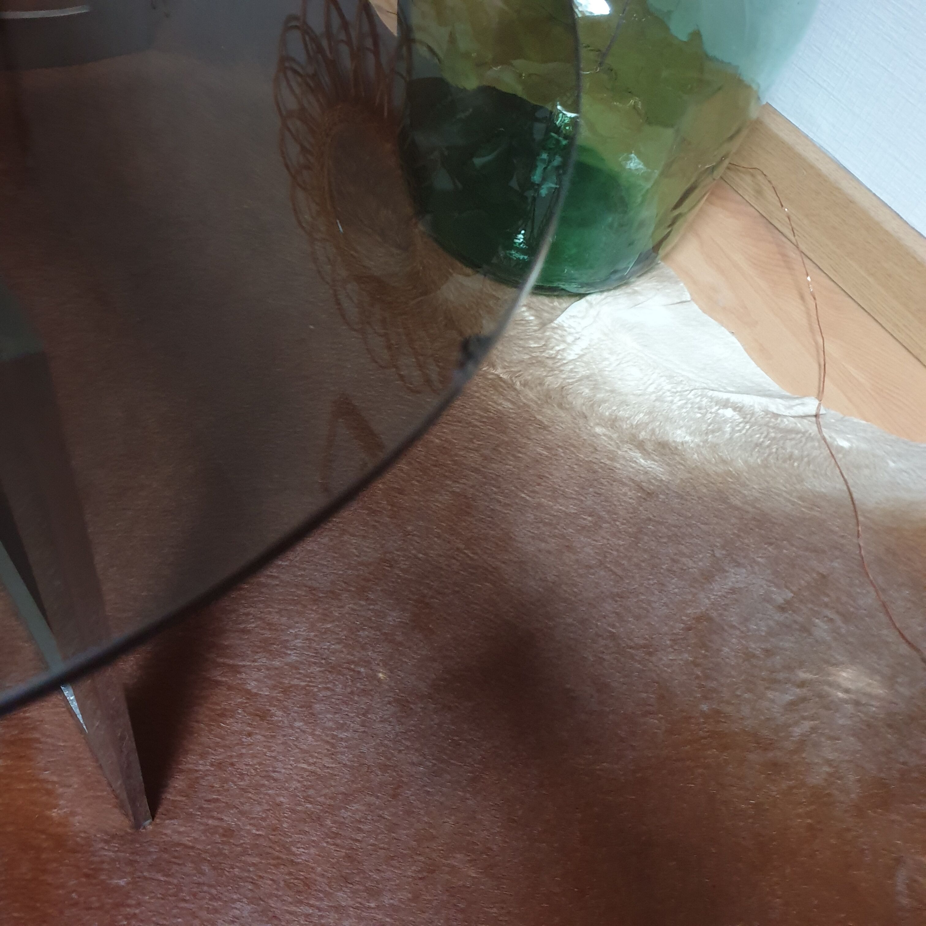 Table basse vintage années 70 Bauhaus Paul Legeard