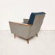 Pair of two-tone armchairs, 1960