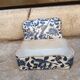 Pair of Chinese porcelain boxes blue and y