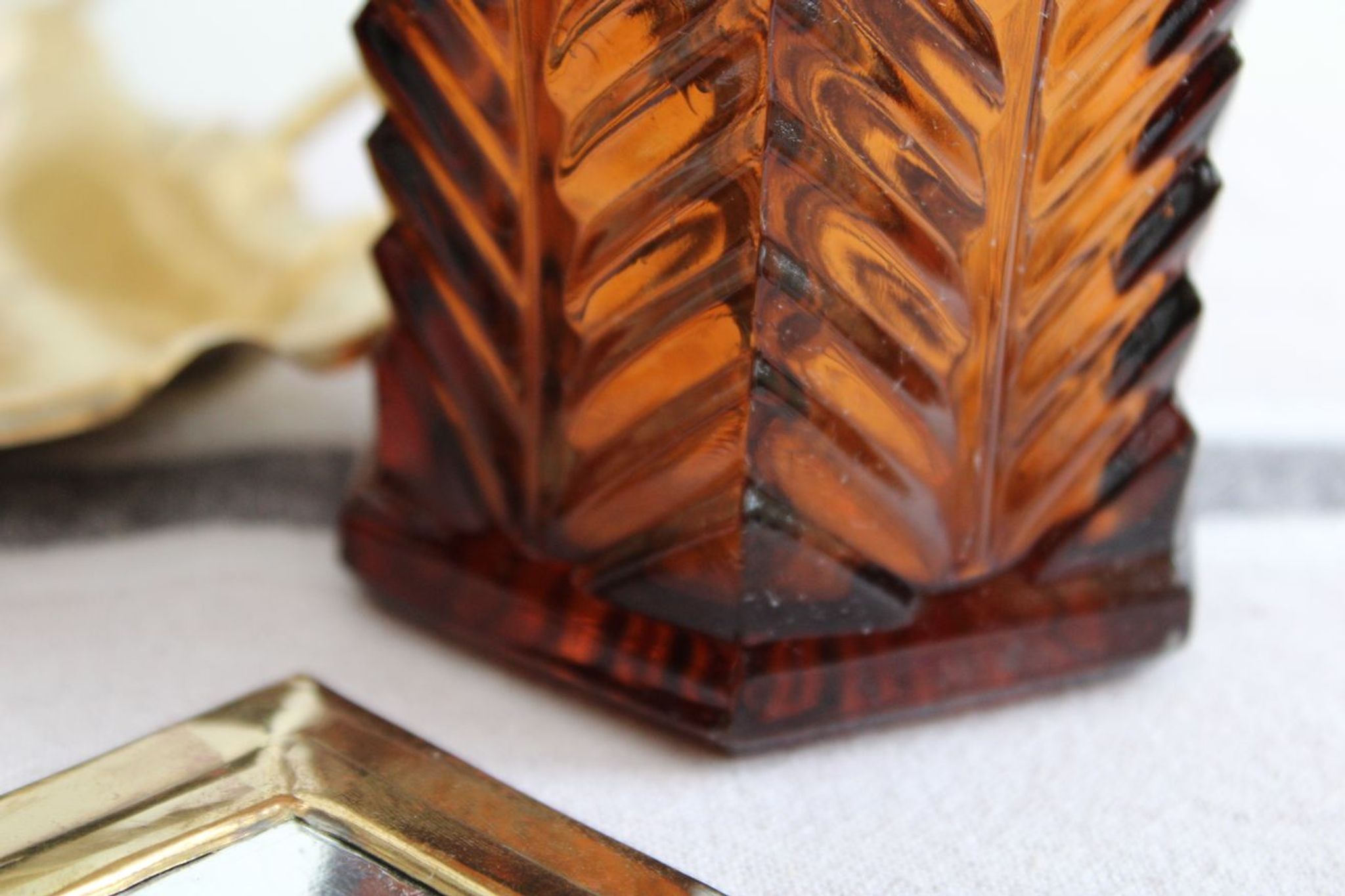 Vase en verre