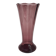 Art Deco vase in aubergine glass Doyen