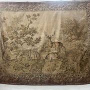 Tapisserie de style Renaissance à décor animalier, XXème siècle