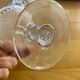 5 coupes à champagne en cristal