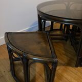 Table basse avec ses chaises