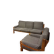 S32 sofa & its S15 armchair by Pierre Chapo, France, 1966
