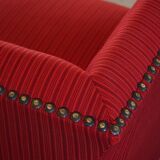 Art Deco three-seater canapé by a Danish cabinetmaker, Flemming Lassen style, 1940s.