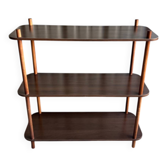 Designer wooden shelf