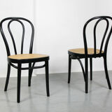 Bentwood and cane chair