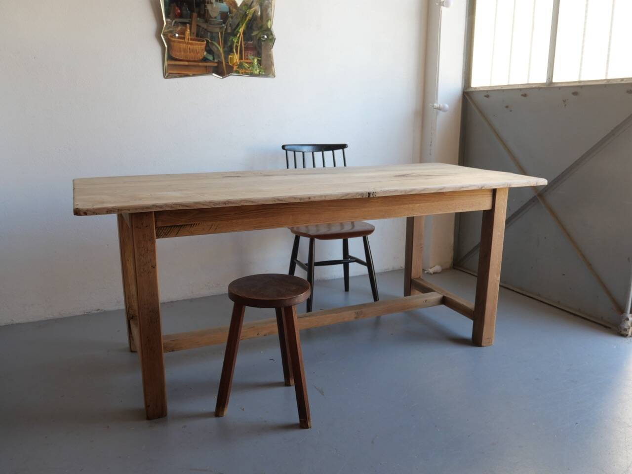 Renovated farmhouse table