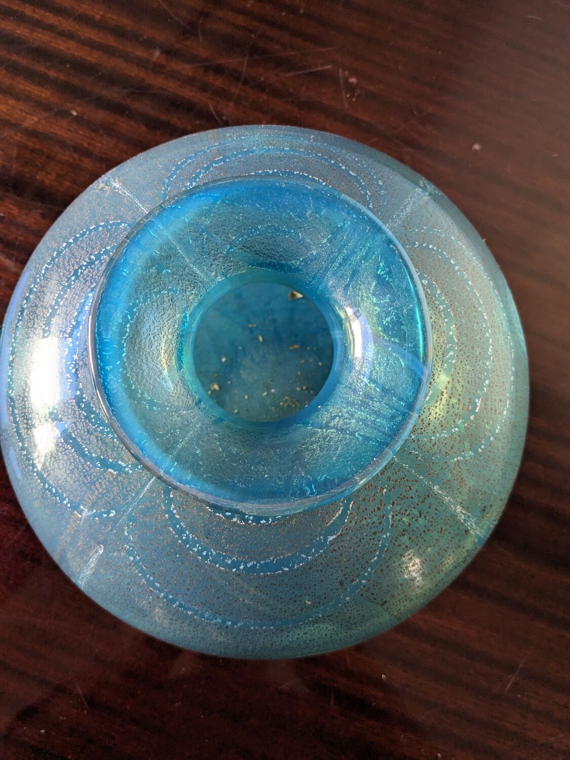 Murano glass vase by Franco Moretti