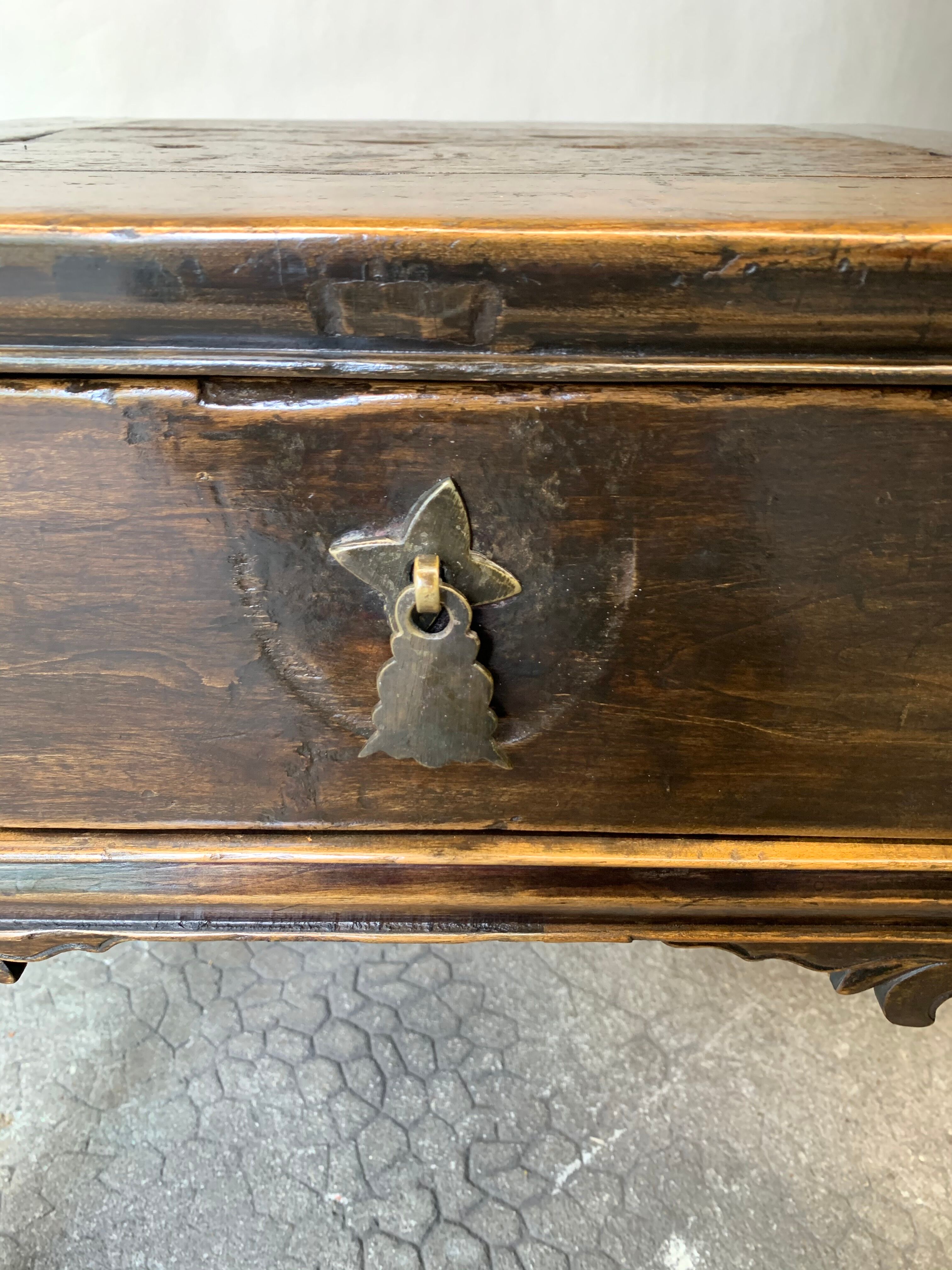 Pair of Chinese bedside tables