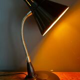 Black table lamp from the 70s