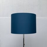 Blue tripod floor lamp from the mid-century German space age by Staff Leuchten, 1960s.