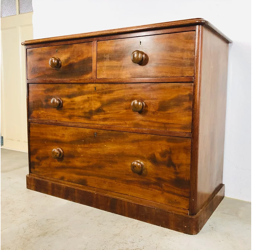 Antique English chest of drawers