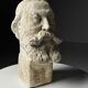 Plaster bust classic head