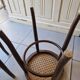 Lot De 2 Tabourets En Cannage Style Thonet