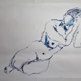 Study of nude 03, school of Paris, twentieth century
