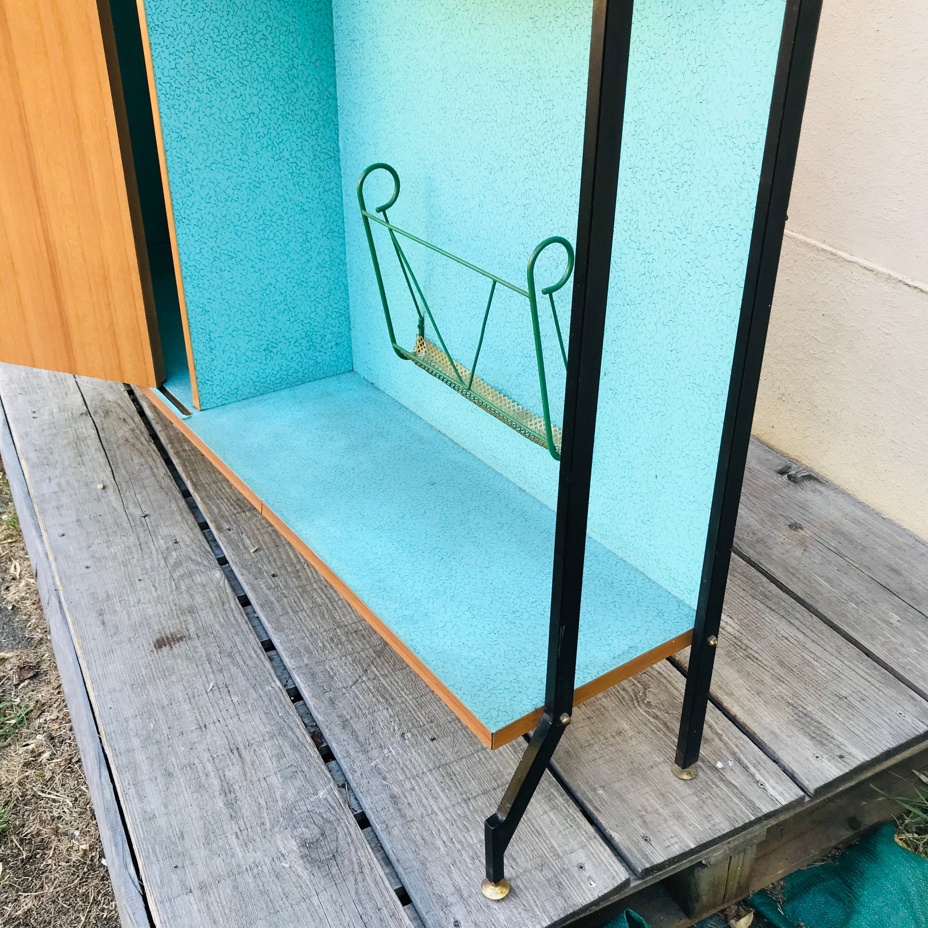 Meuble vestiaire d’entrée design 1960 italy