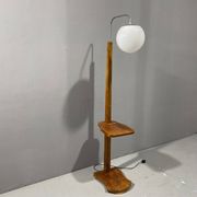 Lampe de sol art déco, années 1930, Tchécoslovaquie