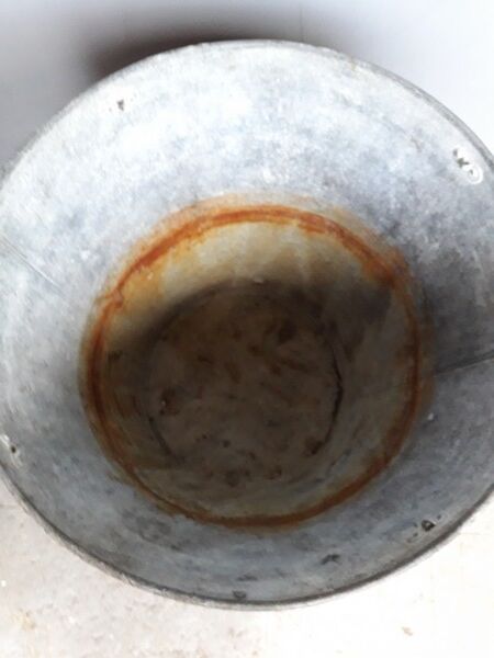 Zinc basin 1950