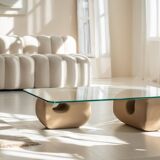 "Le Rectangle" coffee table from Dune ateliers