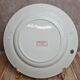 Round vintage plate Sarreguemines Fontanges red – Old ironstone