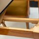 Farm House Table with 2 Slat Back Chairs