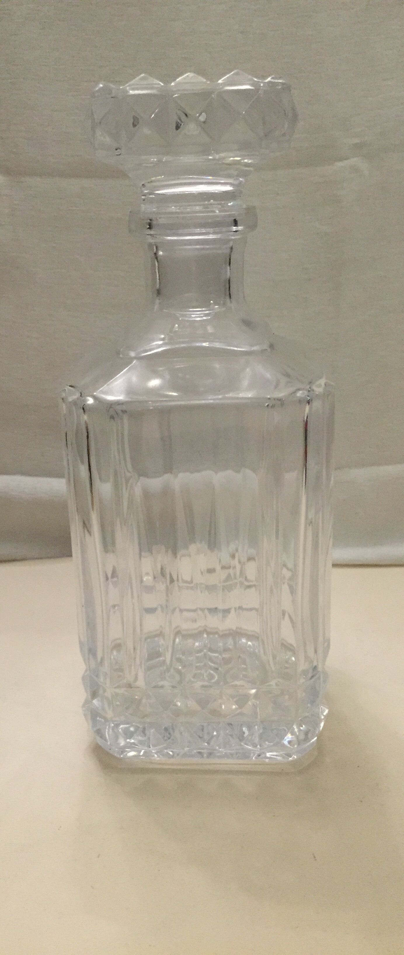 Crystal whisky carafe