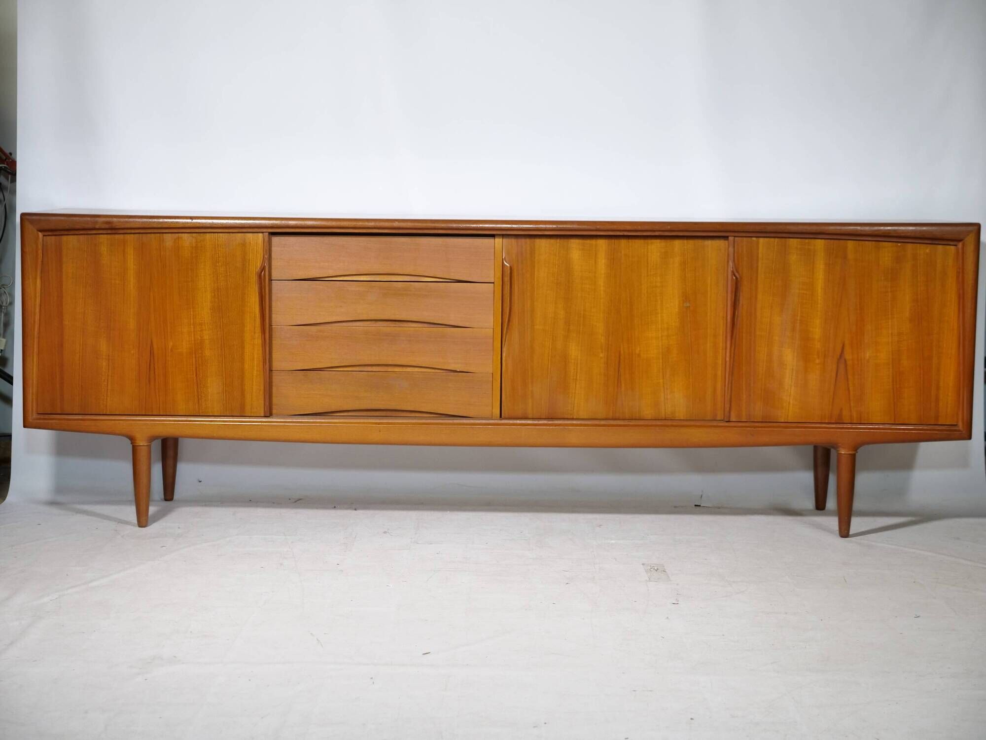 Mid Century Sideboard in Teak by Axel Christensen for ACO Møbler, 1960s
