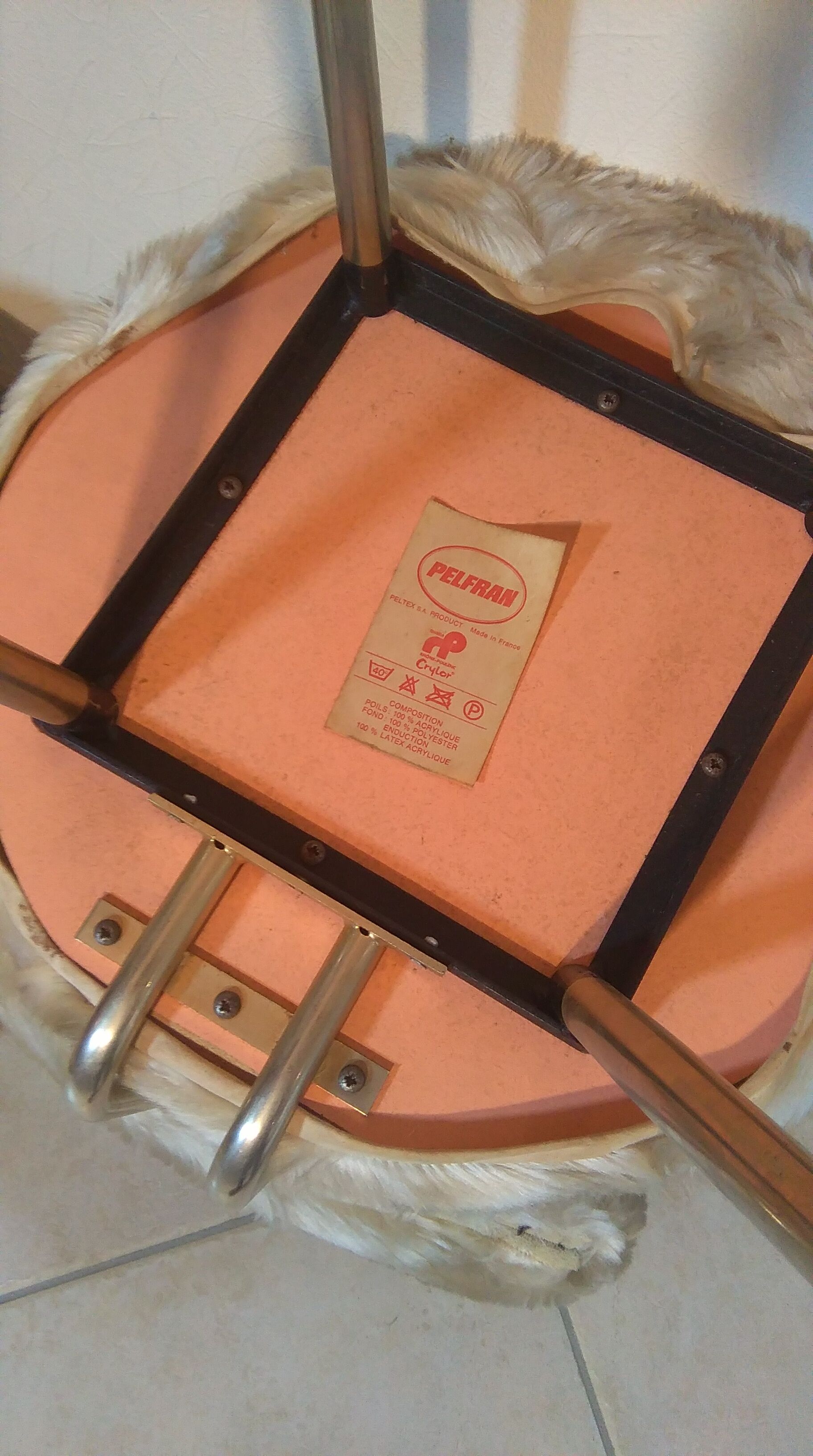 Pair of chairs by Elfran wig 70s