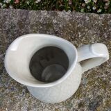 Ceramic grey pitcher