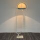 Harvey Guzzini floor lamp Space Age with marble base 1970s design