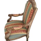 Deux fauteuils d'apparat italiens vers 1880