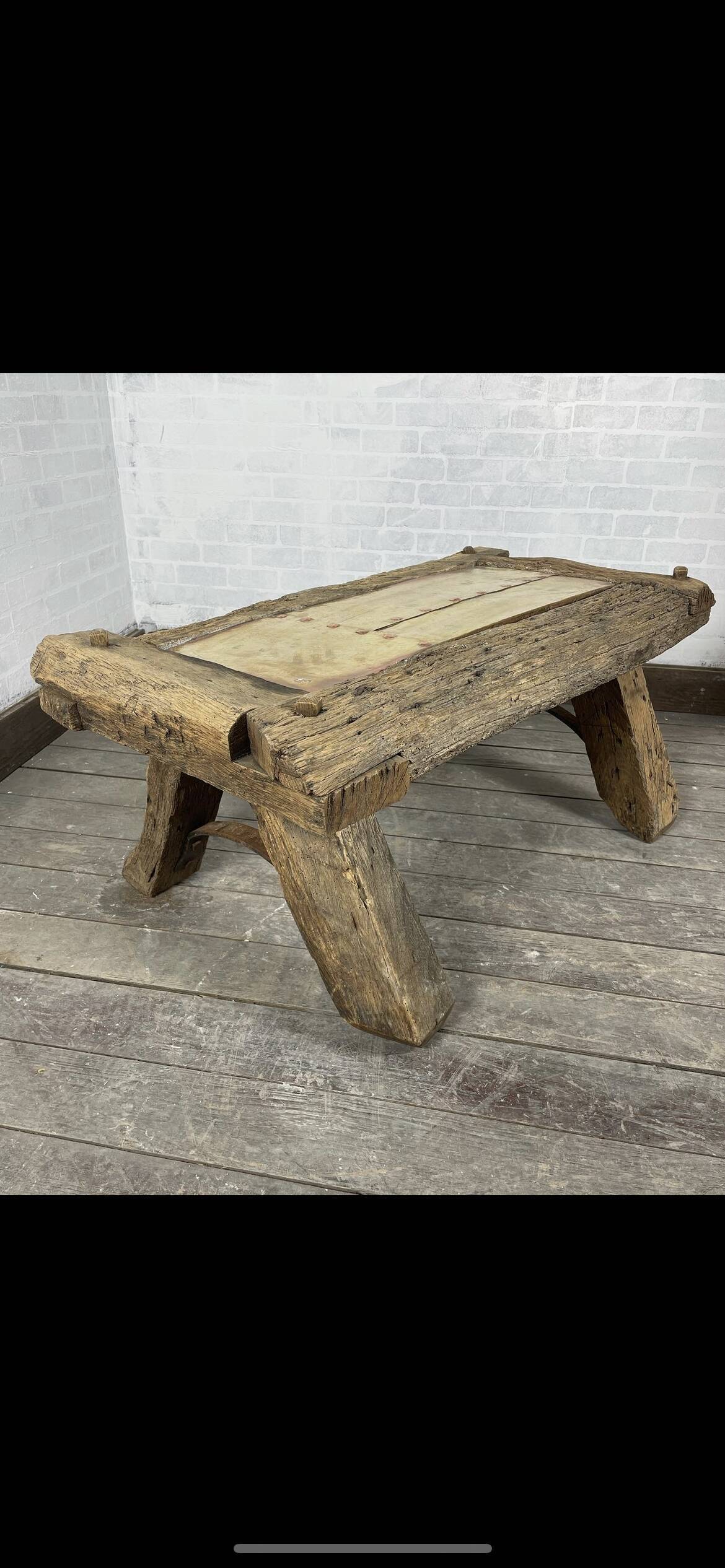 Brutalist coffee table