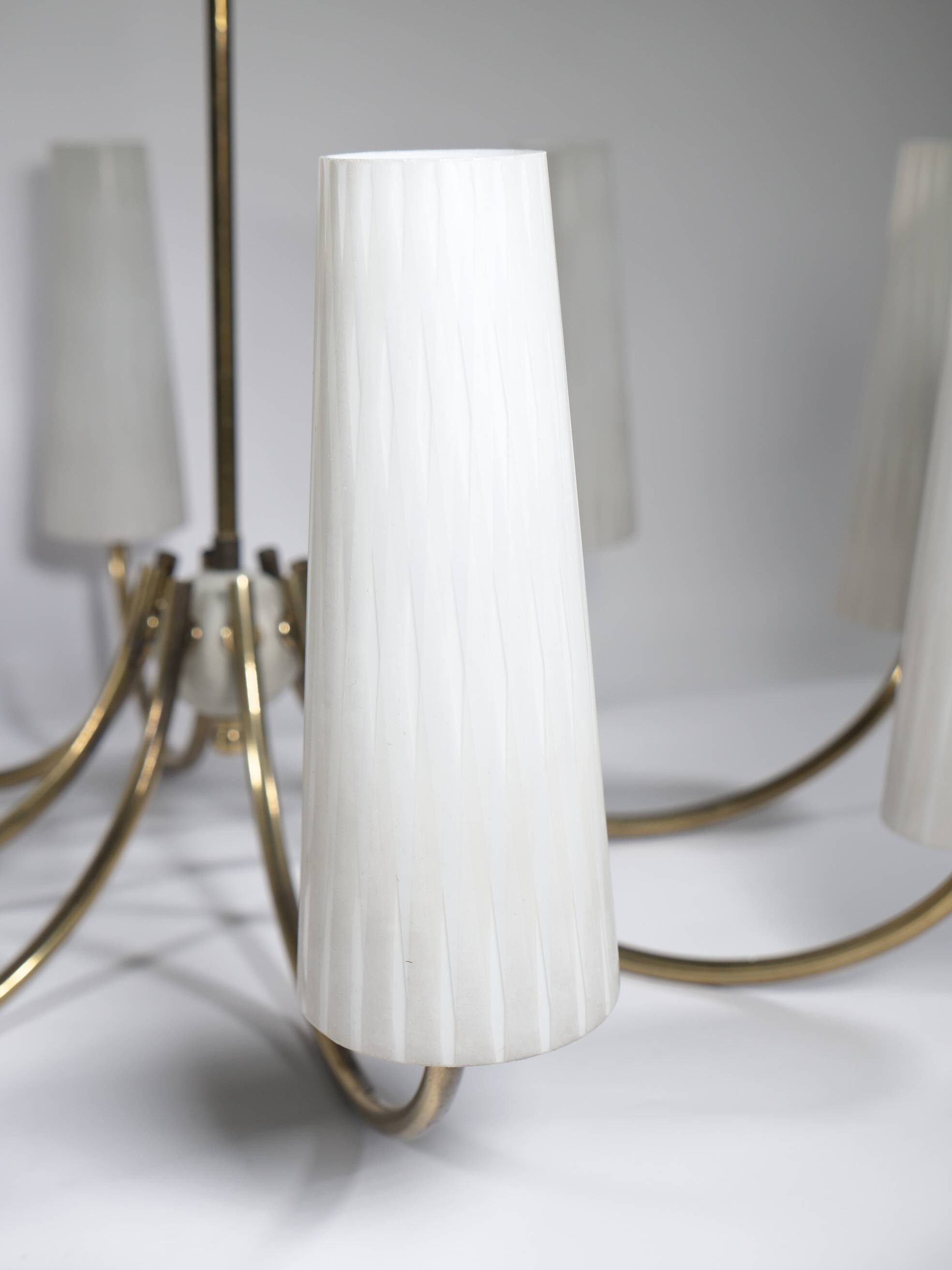 Sputink Chandelier 1950s Ceiling Lamp – 8 arms