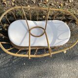 Wicker cradle