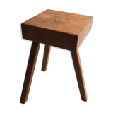 Tripod wooden stool