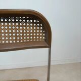 Ensemble de 5 chaises « Plia » par Giancarlo Piretti pour Castelli