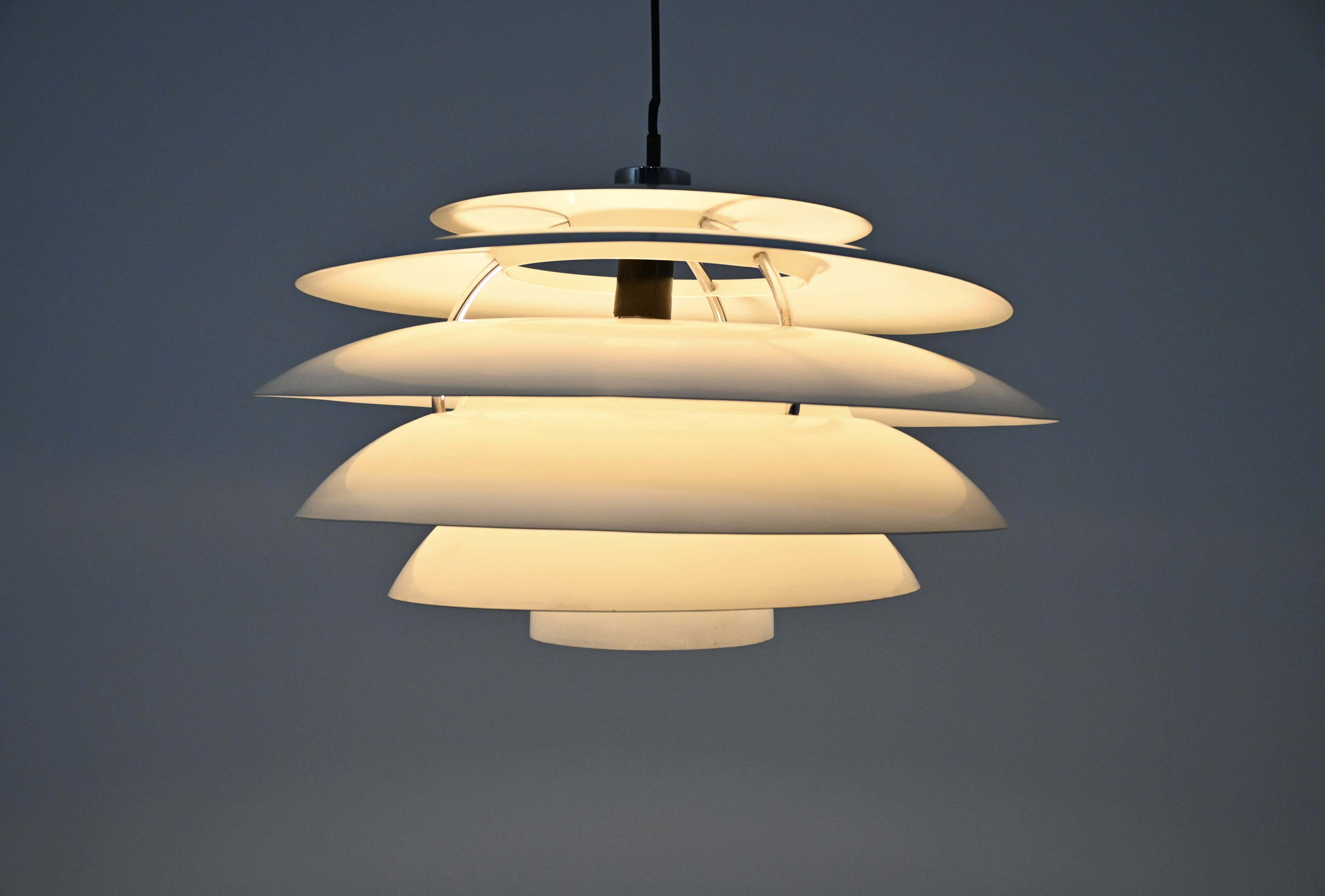 Pendant lamp model 1262 by Stilnovo, 1960s