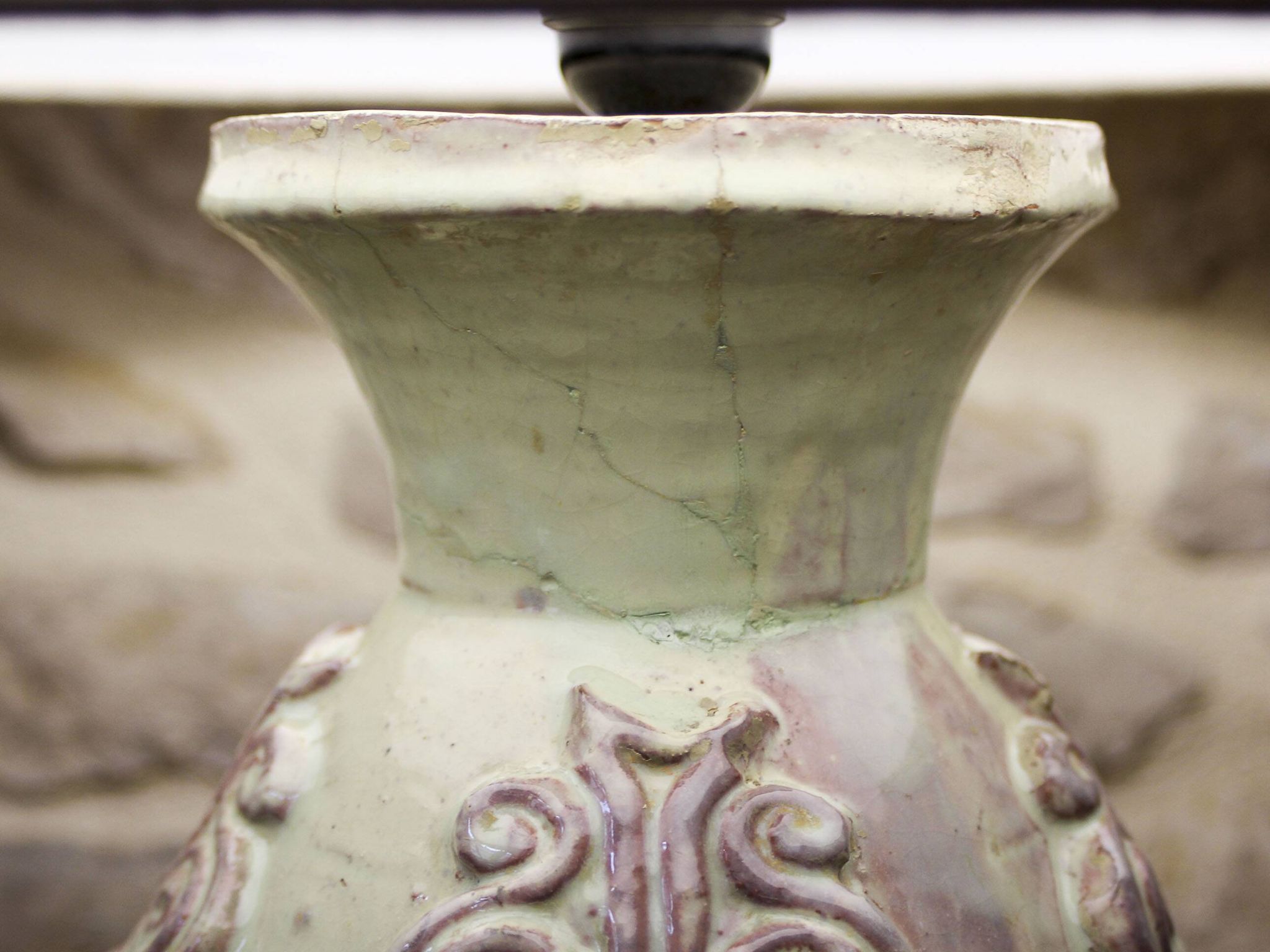 Jean Austruy ceramic lamp base
