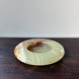 Vintage onyx ashtray natural stone